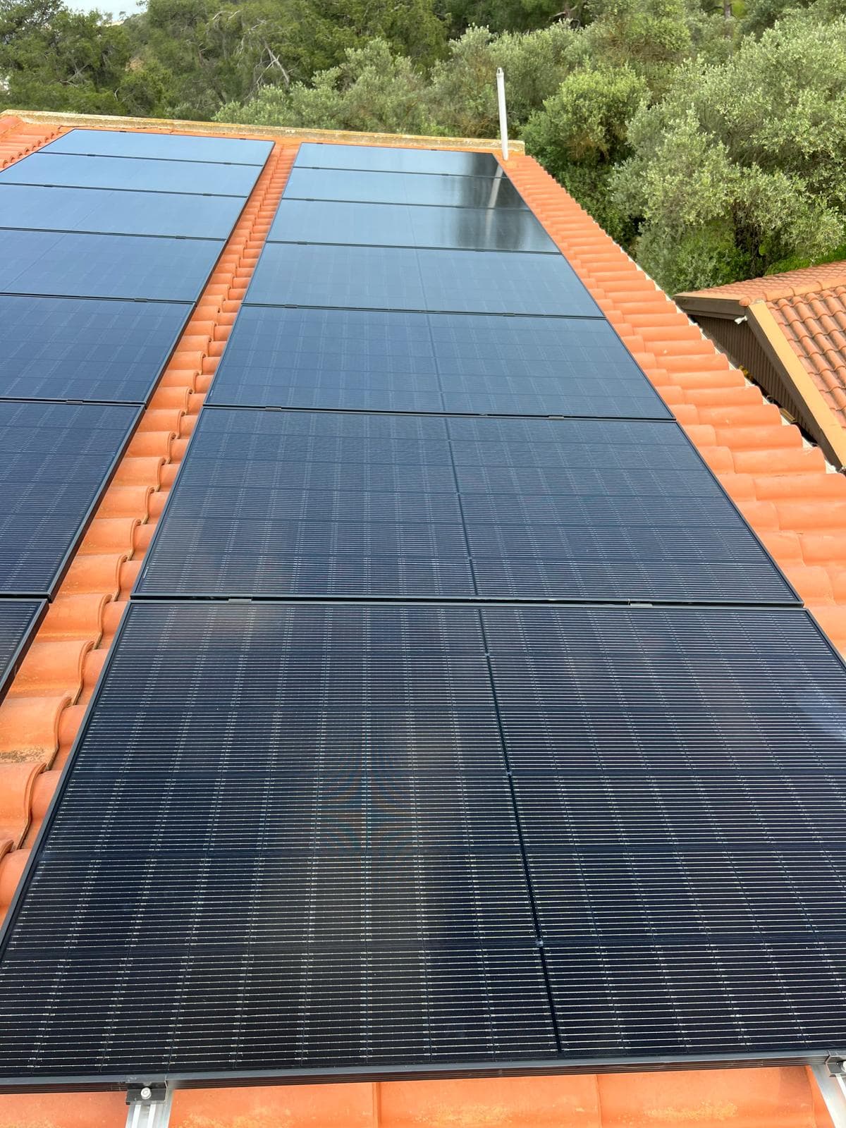 Solar installation in Ayia Napa, Cyprus