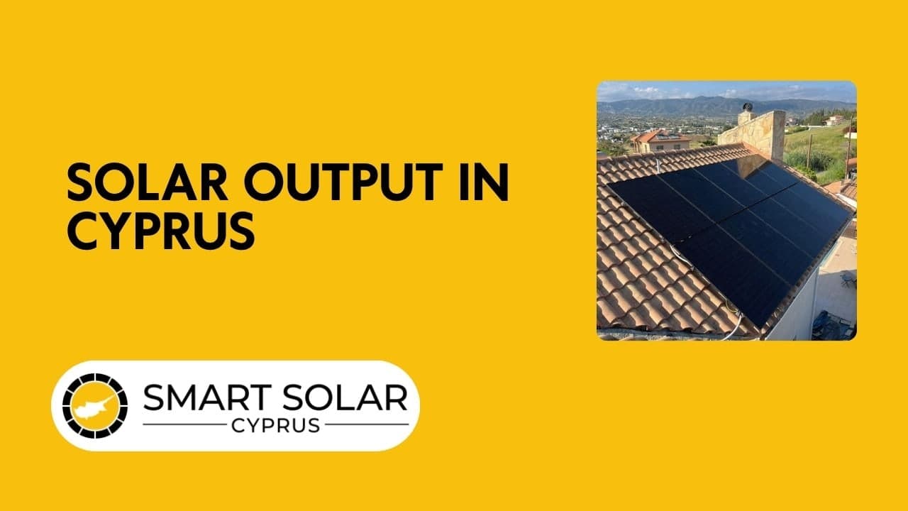 How Much Electricity Do Solar Panels Produce in Cyprus?
