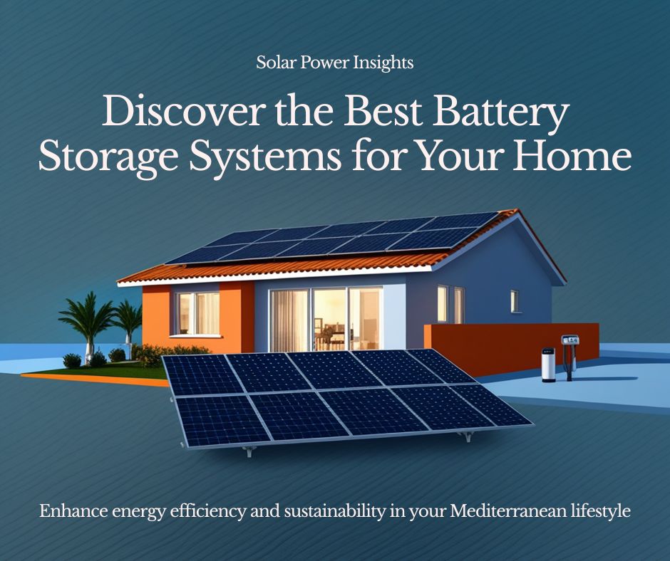 Battery Storage Systems for Solar in Cyprus: Complete 2026 Guide